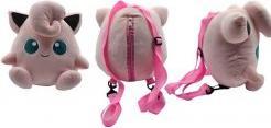 Actual product image Canenco Pokemon 3D backpack plush Jigglypuff (28 cm)