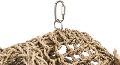 Image du produit Trixie Tente en herbe de mer à suspendre, 19 × 22 cm
