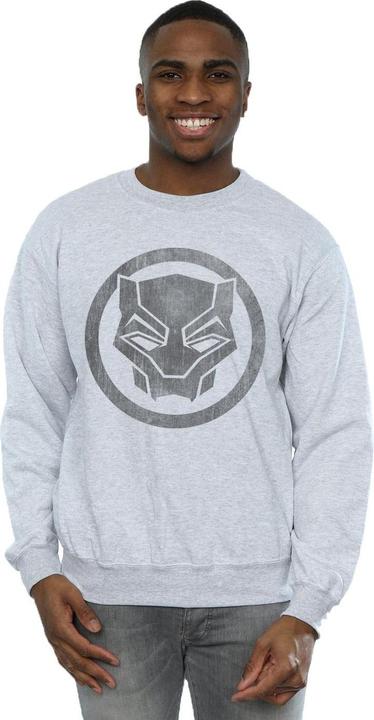 Produktbild Black Panther Distressed Icon Baumwolle Sweatshirt (L)