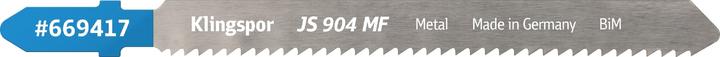 Actual product image Klingspor JS 904 MF Special - Saw blades 8 x 100 x 1 mm