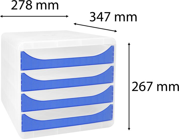 Actual product image Exacompta Self standing drawer boxes (A4+)