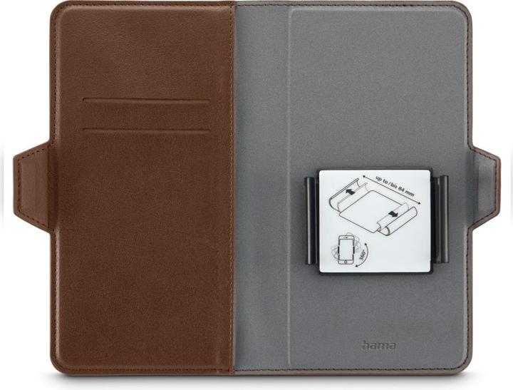 Produktbild Hama Handytasche, Universal, Eco, für Handygrösse 7,5 x 15,3 cm, Braun