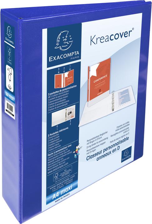 Immagine prodotto Exacompta Raccoglitori ad anelli (A4, 67 mm, 1 Pezzo/i)