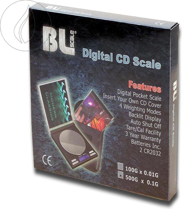 Actual product image Black Leaf BL Scale CD Digital Scale Standy Stratford 0,01-50g