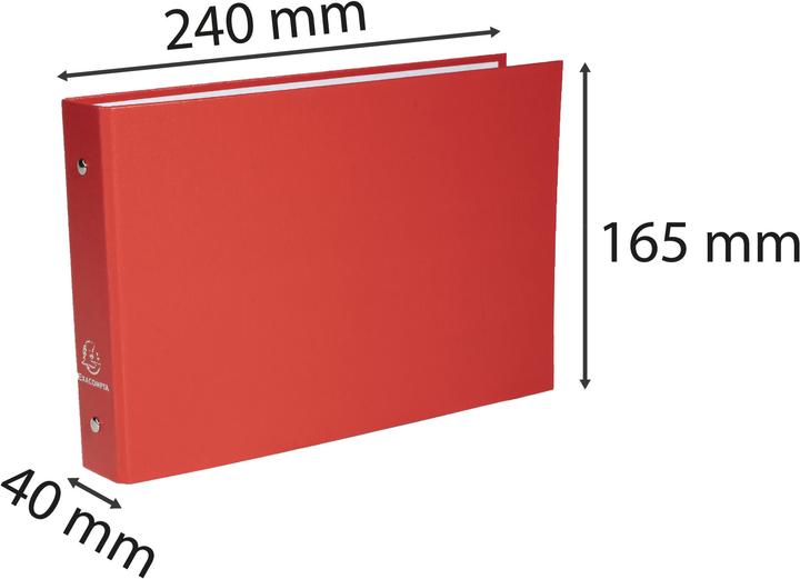 Immagine prodotto Exacompta Raccoglitori ad anelli (A5, 40 mm, 160 Pezzo/i)