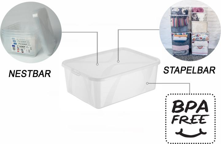 Produktbild Rotho Arco (36 x 26 cm, 10 l)