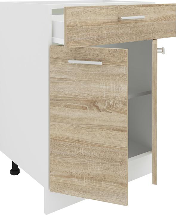 Actual product image VCM Kitchen Cabinet Width 60 cm Drawer Base Cabinet Kitchen Kitchen Furniture Esilo (60 x 46 x 82 cm)