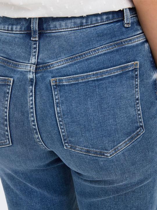 Produktbild Only Normal geschnitten Hohe Taille 5-Pocket-Shorts Jeans-Shorts (XL)