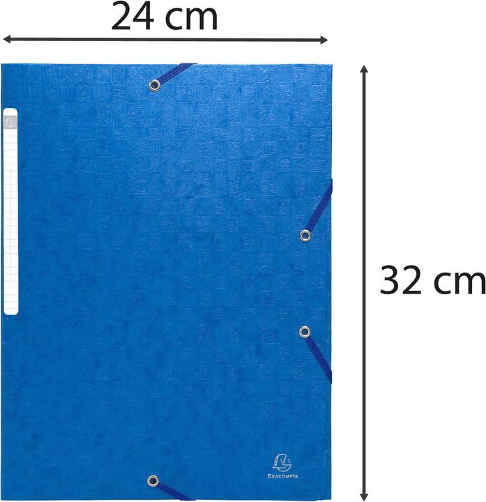 Produktbild Exacompta Sammelmappe mit Gummizug (A4, 550 x)