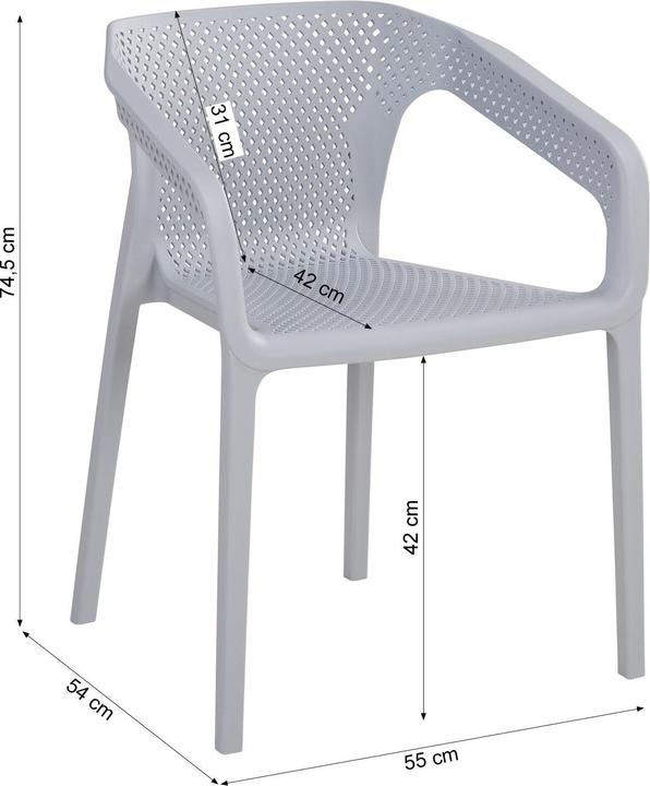 Produktbild Homestyle4u 3-teilige Sitzgruppe