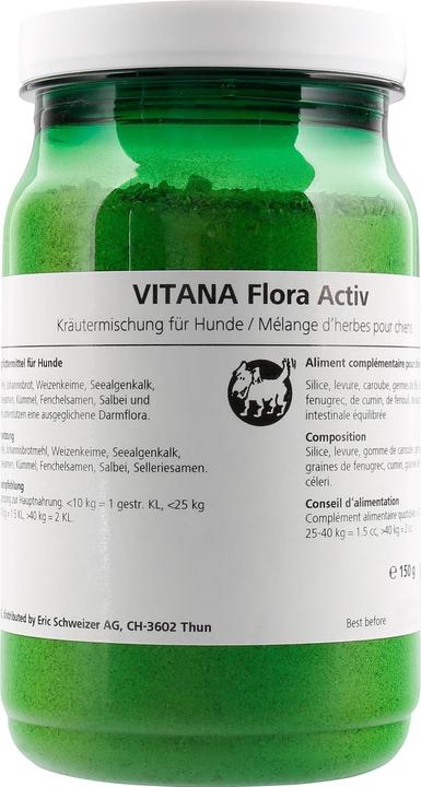 Actual product image Vitana Dog Food Supplement Flora Activ, 150 g (1 pcs., 170 g)