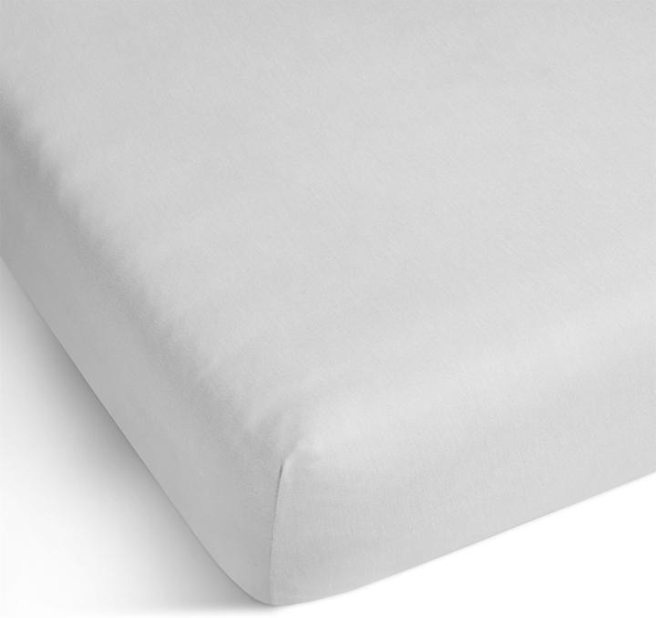 Actual product image Aspero 2 x fitted sheets made from organic cotton (200 x 200 x 35 cm)
