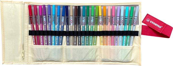 Produktbild STABILO Rollerset (Pastell, 25 x)