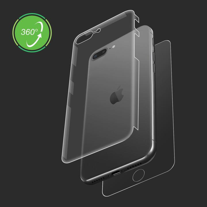 Immagine prodotto Avizar Pellicola protettiva a 360°, anteriore e posteriore (1 Pezzo/i, Apple iPhone 8 Plus)