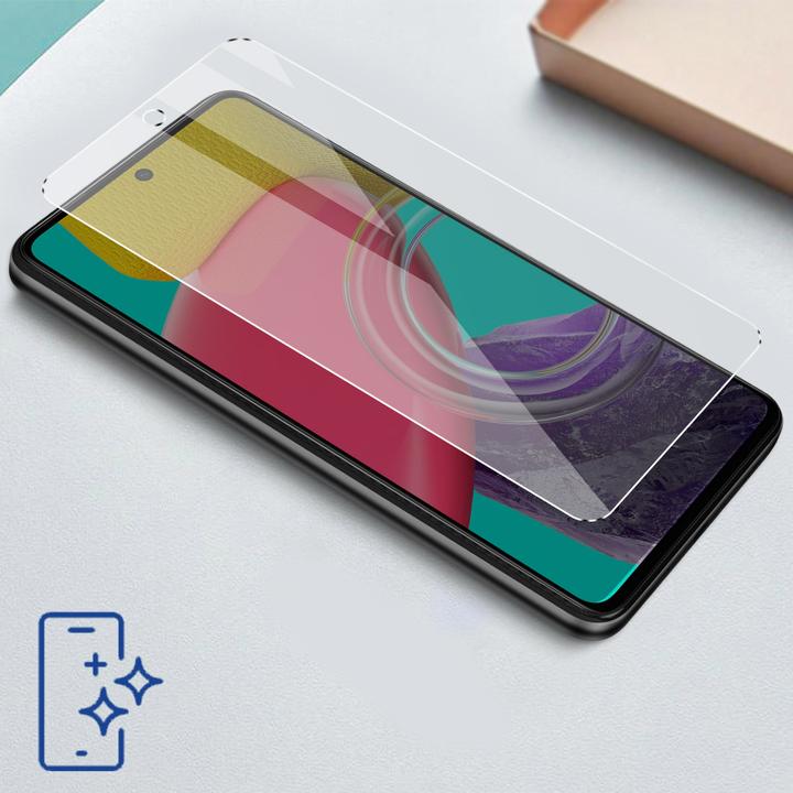 Actual product image 3MK FlexibleGlass Lite Display Film (1 Piece, Samsung Galaxy M53 5G)