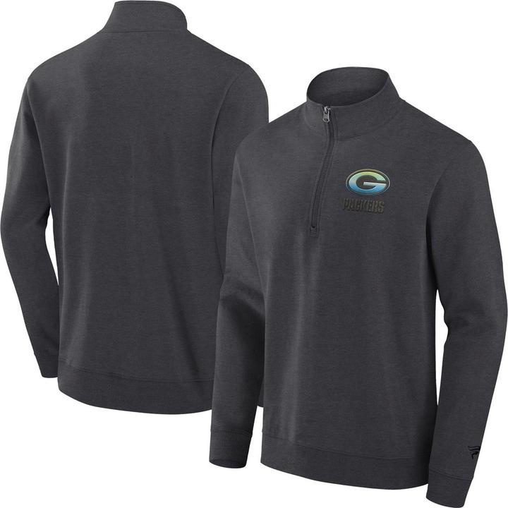 Image du produit Fanatics Green Bay Packers Gradient 1/2 Zip Crew Sweatshirt XL (XL)