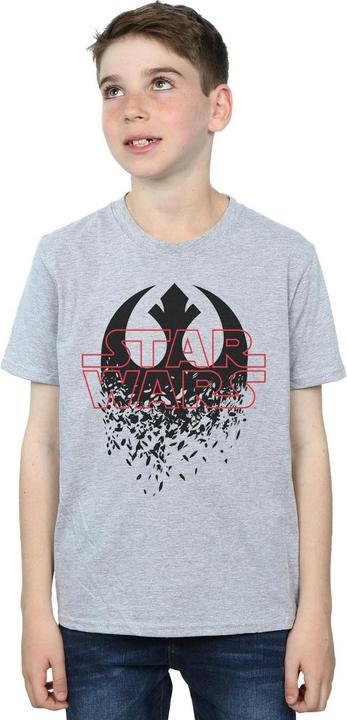 Image du produit Star Wars - T-shirt THE LAST JEDI SHATTERED EMBLEM - Garçon (140, 146)