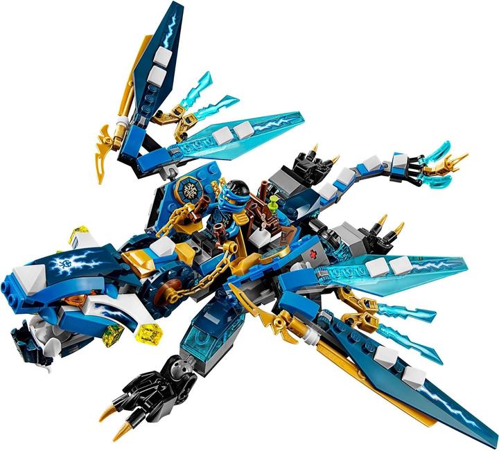Actual product image LEGO Jay's elemental dragon (70602, LEGO Ninjago)