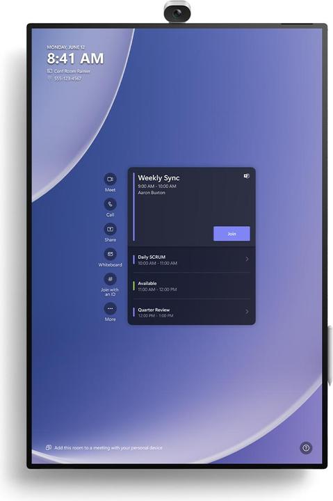 Produktbild Microsoft Surface Hub 2 for business (3840 x 2560 Pixel, 50")