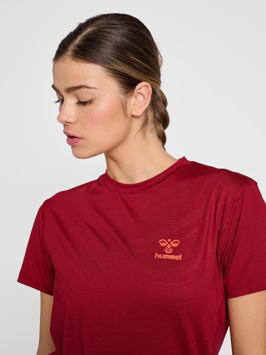 Actual product image hummel Ongrid Poly Tee S/S Wo (XS)