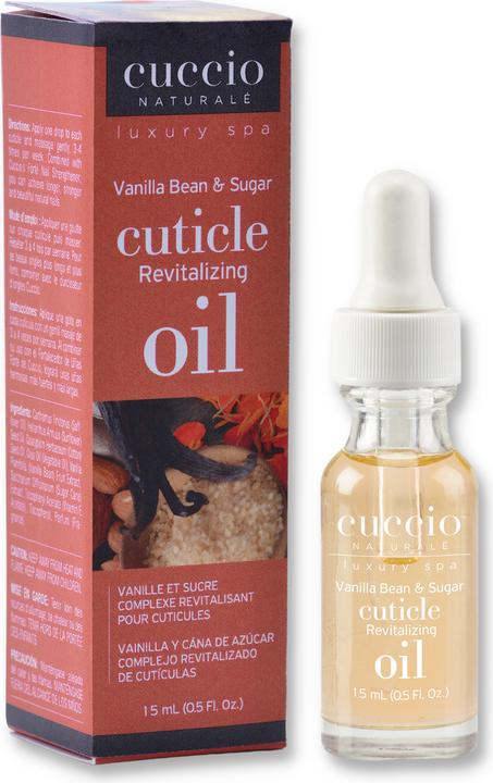 Image du produit Cuccio Naturale Manicure Huile revitalisante pour cuticules Vanilla Bean & Sugar (15 ml)