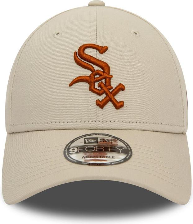 Produktbild New Era 9Forty Strapback Cap - Chicago White Sox Stone Beige