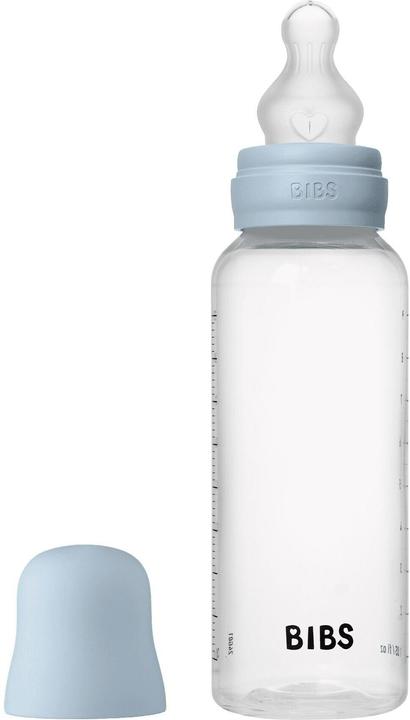 Immagine prodotto Bibs Bottiglia anticolica in silicone 270 ml a flusso medio per bambini blu (270 ml)