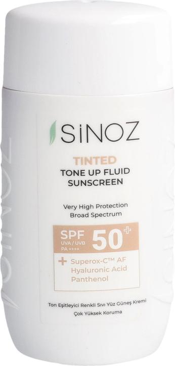 Produktbild Sinoz Tinted Tone Up Fluid Sunscreen (Sonnenlotion, SPF 50+, 50 ml)