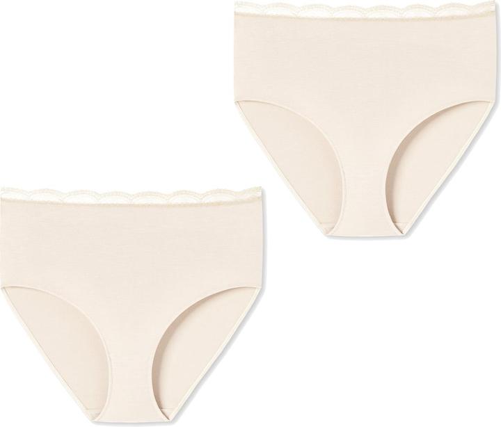 Actual product image Schiesser Feminine Lace maxi briefs (34, pack of 2)