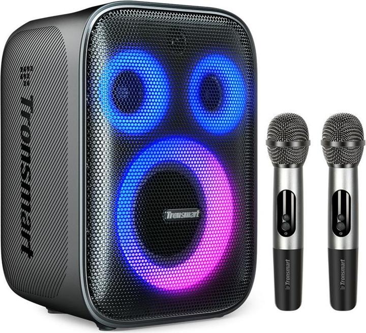 Tronsmart Enceinte sans fil Bluetooth Halo 200 avec microphone (noir) (18 h, Fonctionnement sur piles)