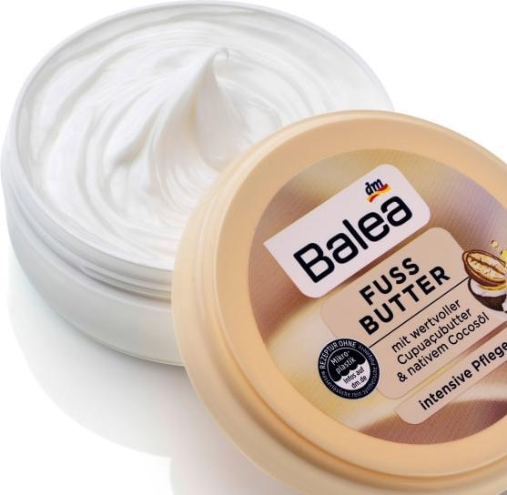 Produktbild dm Balea Fussbutter Cupuaçubutter & natives Cocosöl