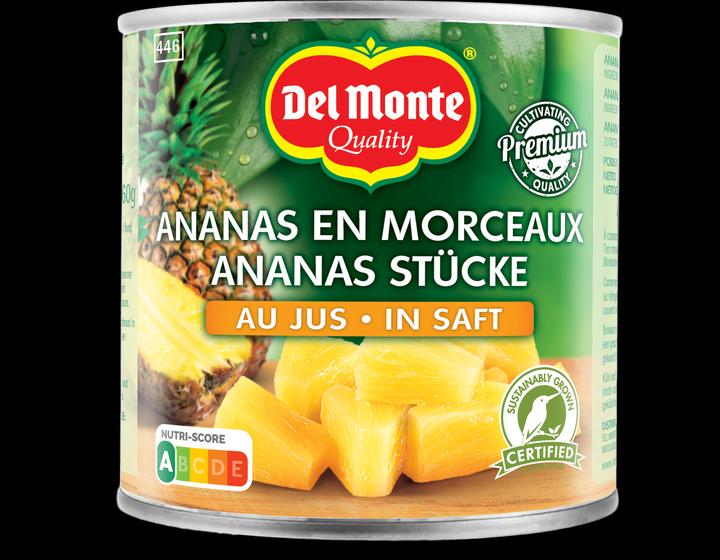 Immagine prodotto Del Monte Pezzi di ananas in succo d'ananas (435 g)