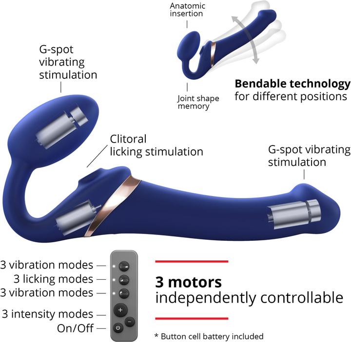 Produktbild Strap-on-me Multi Orgasm (L)