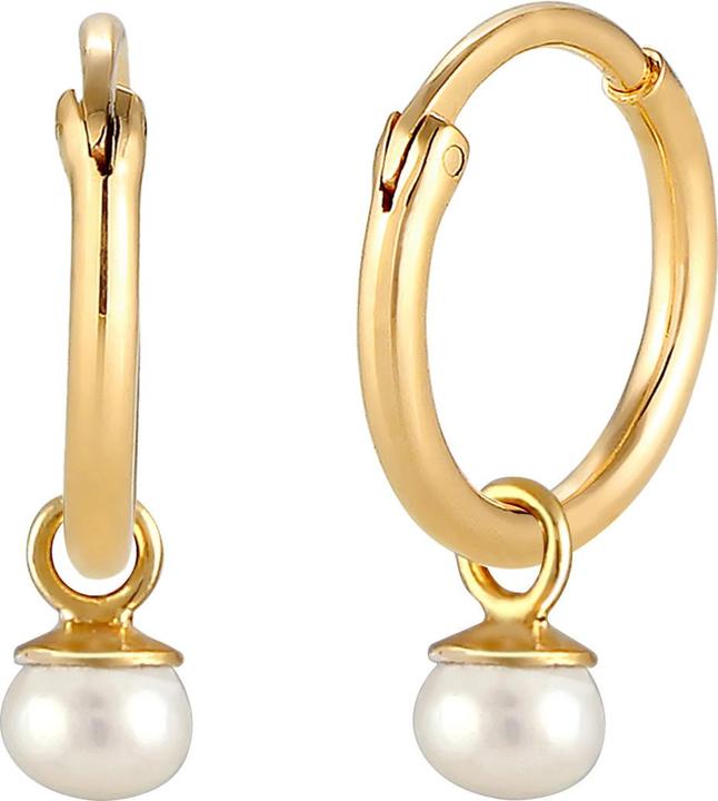 Actual product image Elli Creole, Pearl, Pearl Earrings (925 Sterling silver)