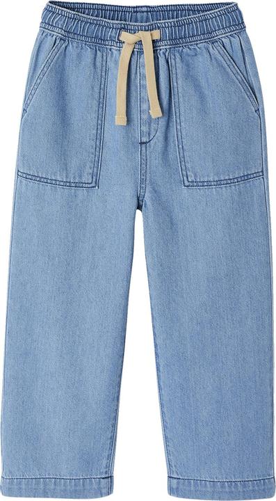 Immagine prodotto Vertbaudet Mädchen Loose-fit-Jeans mit Dehnbund, Bundweite verstellbar (92)