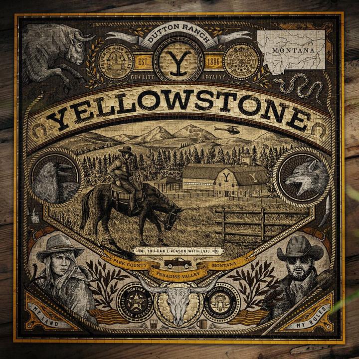 Immagine prodotto Theory11 Yellowstone Multi-Dimensionales Puzzle (1000 Teile) (1000 pezzi)