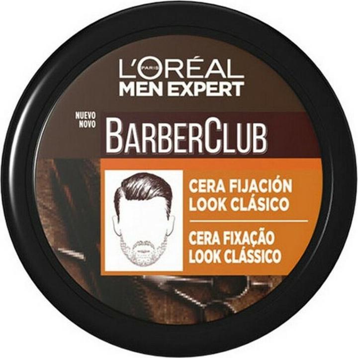 L'Oréal Paris L'Oréal Men Expert Barber Club Slicked Hair Fixing Wax 75ml (Hair wax, 75 ml)