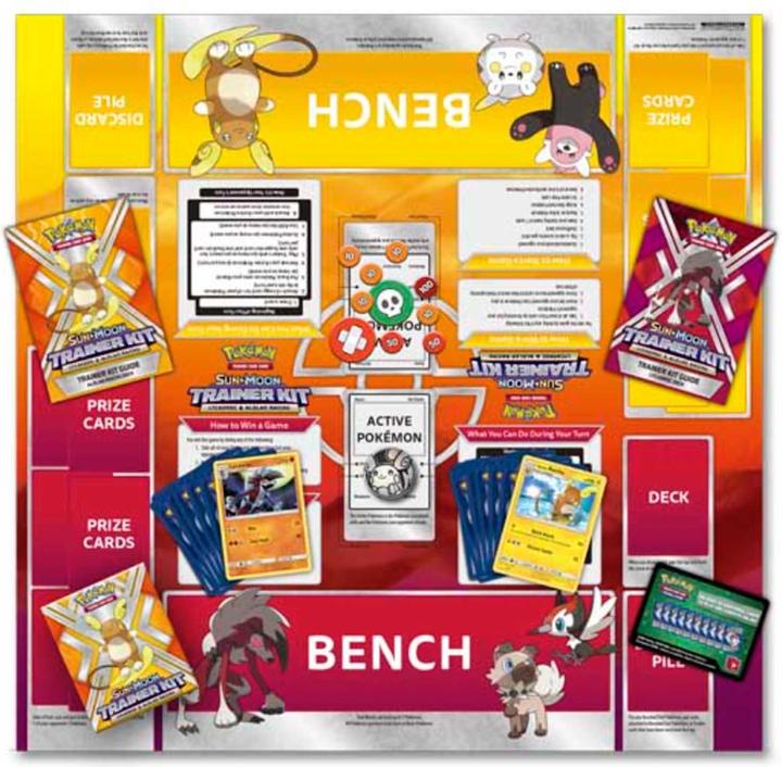 Immagine prodotto Pokémon Sun & Moon Trainer Kit Lycanroc & Alolan Raichu (Inglese, Elite / Top Trainer Box)