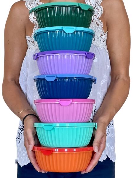Image du produit Yumbox Poke Bowl Bol avec diviseur 3 pièces, Maui Purple