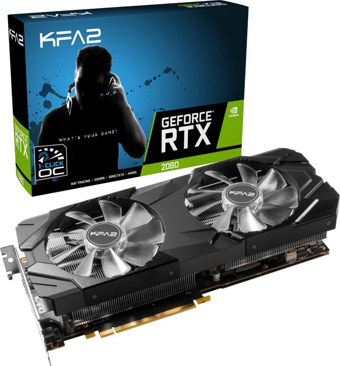 Produktbild KFA2 GeForce RTX 2080 EX (8 GB)