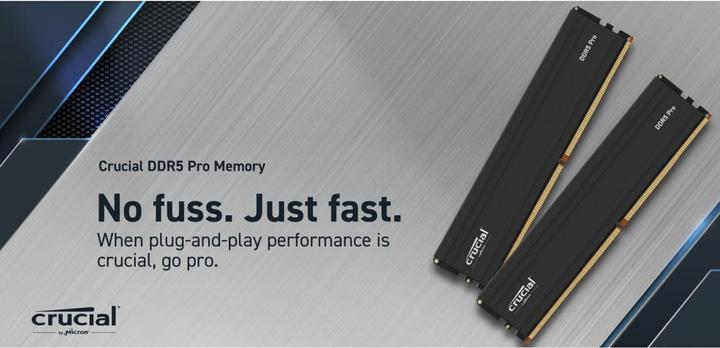 Actual product image Crucial Pro (2 x 16GB, 5600 MHz, DDR5 RAM, DIMM)