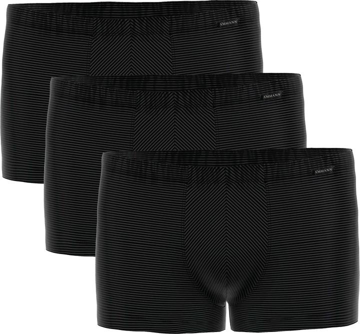 Image du produit Ammann Boxershort Casual Bequem sitzend Cotton & More Retro Short 3P (L, Lot de 3)