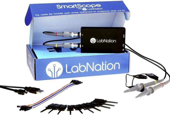 Immagine prodotto LabNation Oscilloscopio USB Smartscope 30 (CAT I)