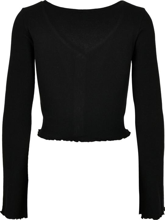 Actual product image Urban Classics Ladies Cropped Rib Cardigan - 14113 (4XL)