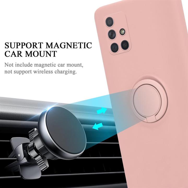 Produktbild Cadorabo TPU Liquid Ring Silicone Case Hülle (Samsung Galaxy M40s)