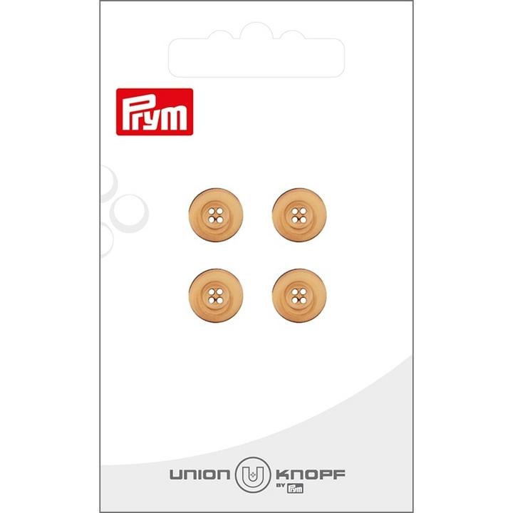 Produktbild Prym Knöpfe 4-Loch 10 mm, 4 Stück, Beige