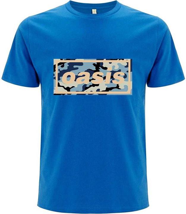 Actual product image Oasis Unisex Adult Camo Logo T-Shirt (XL)