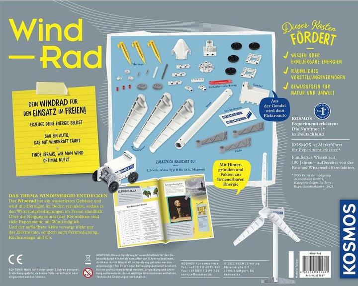 Actual product image Kosmos Wind-wheel