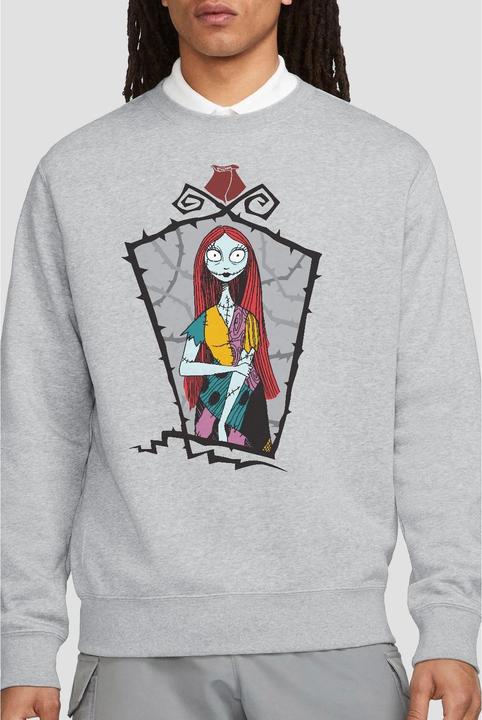 Actual product image The Nightmare Before Christmas Unisex Adult Sally Frame Sweatshirt (M)