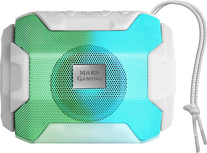 Produktbild Mars Gaming Enceintes Bluetooth Msbax RGB (Blanc) (8 h, Akkubetrieb)